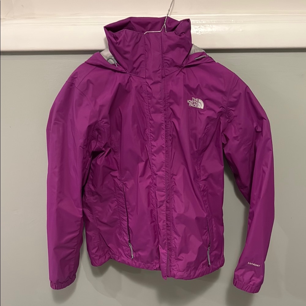 The North Face Purple Raincoat